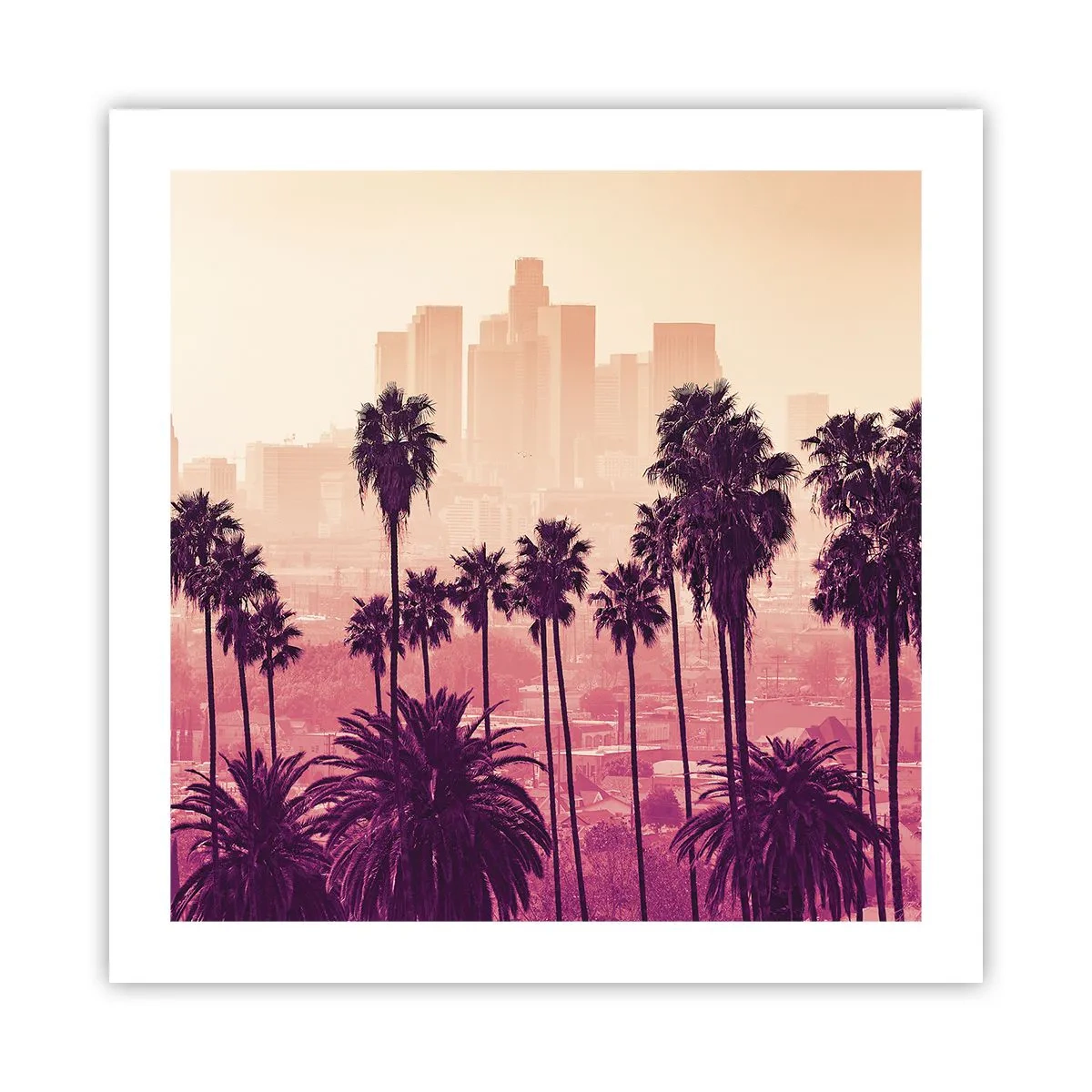 Póster - El paisaje de California - 50x50 cm