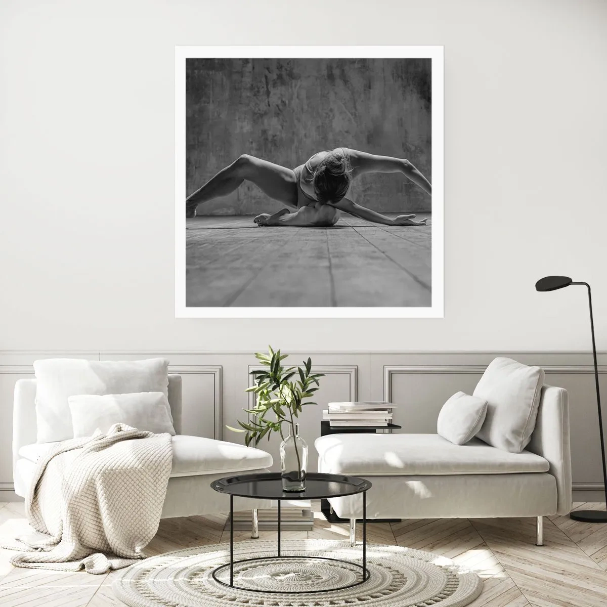 Póster - Simetría encontrada - 60x60 cm