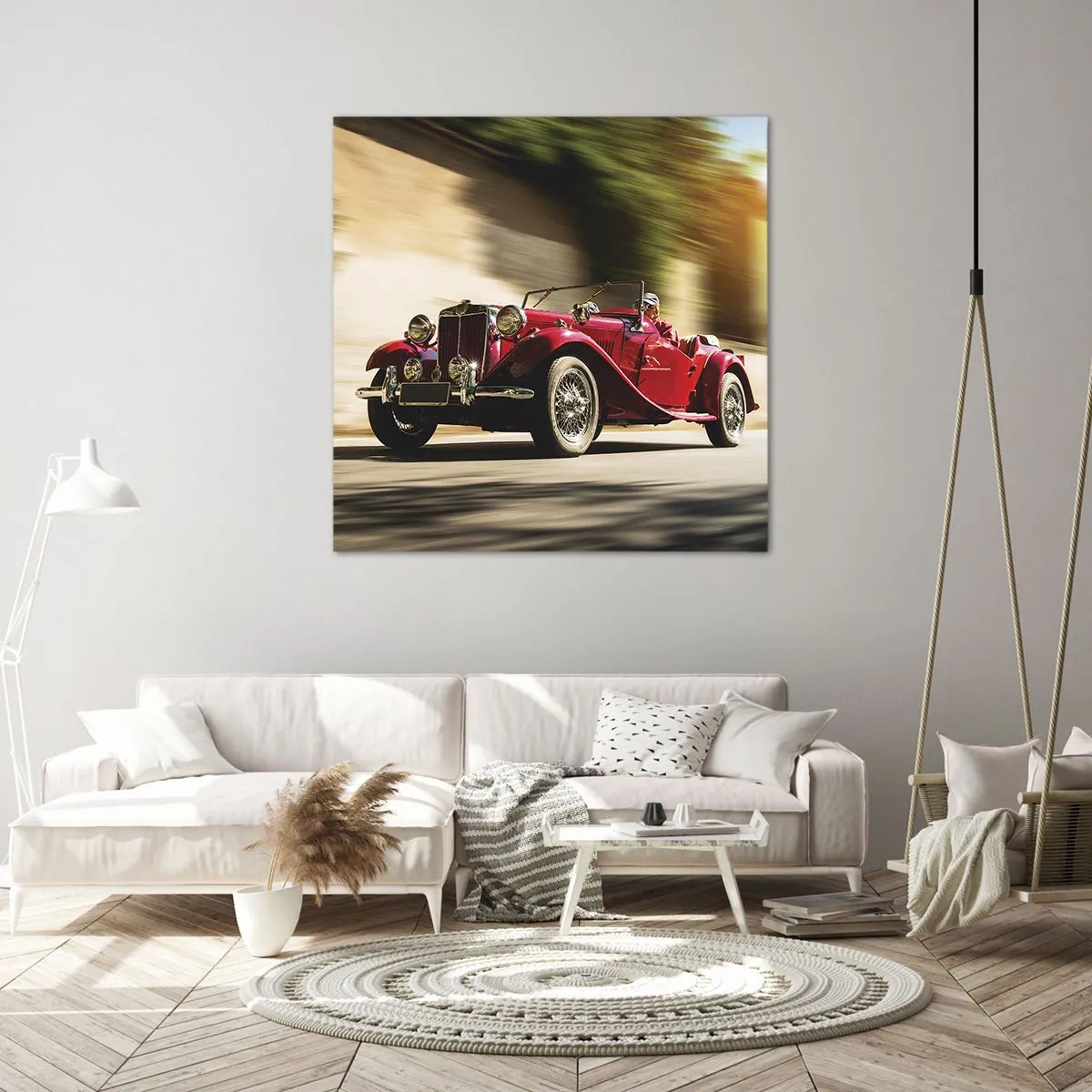 Cuadro sobre lienzo - Impresión de Imagen - Hermosa pieza de museo - 30x30 cm