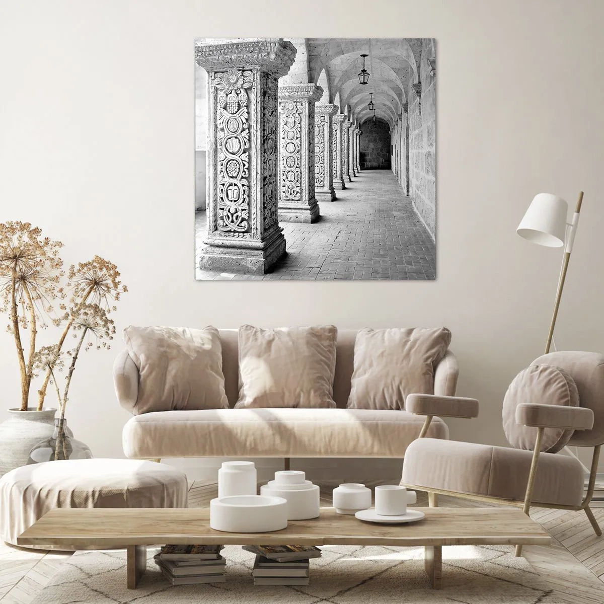 Cuadro sobre lienzo - Impresión de Imagen - ¿Y adónde nos llevará...? - 70x70 cm