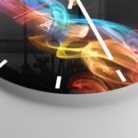 Esfera sin numeración, con rayas