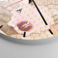 Esfera sin numeración, con rayas