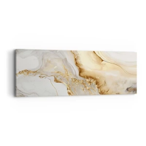Cuadro sobre lienzo - Impresión de Imagen - Abstracción: belleza y bondad - 90x30 cm