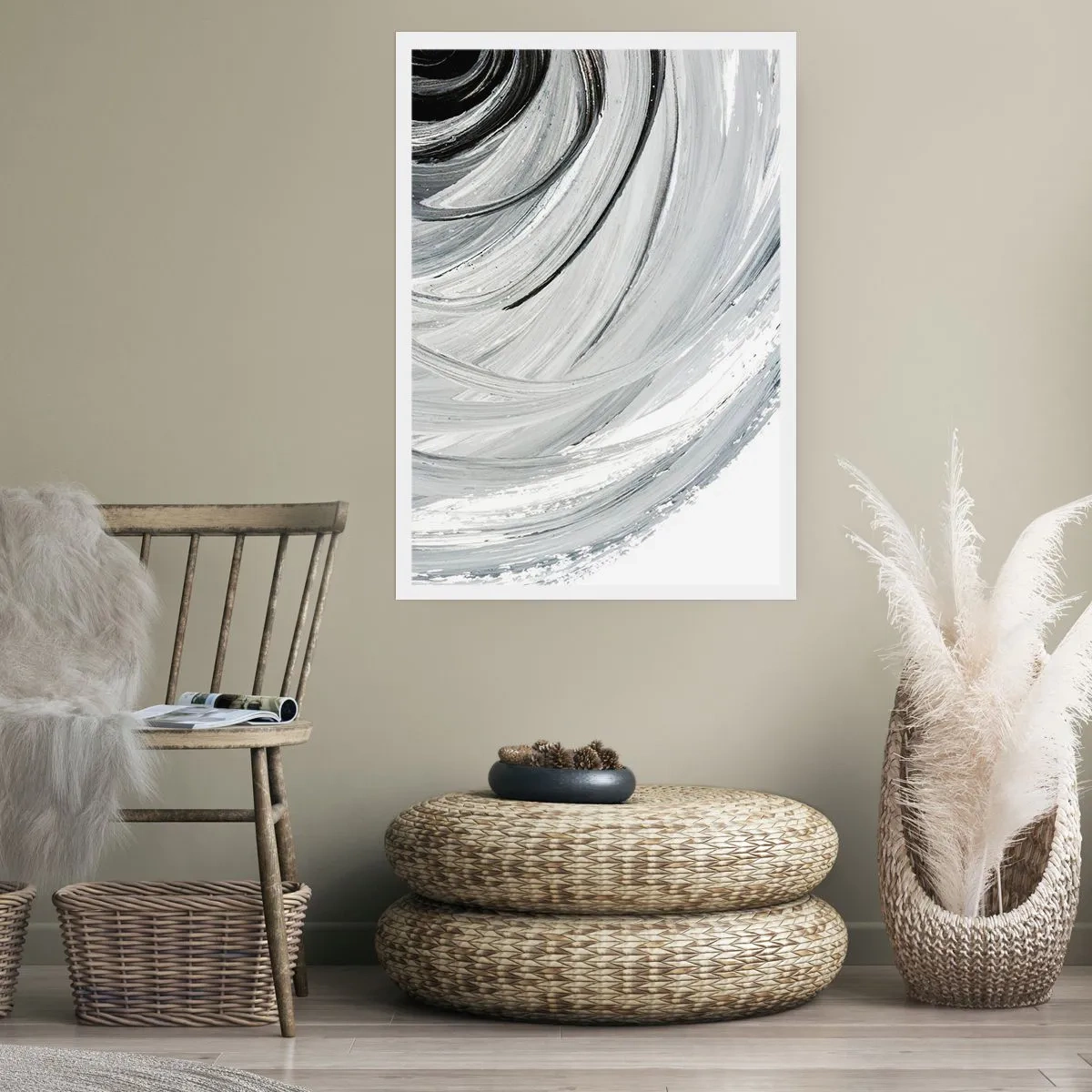 Póster - Composición orbital - 30x40 cm