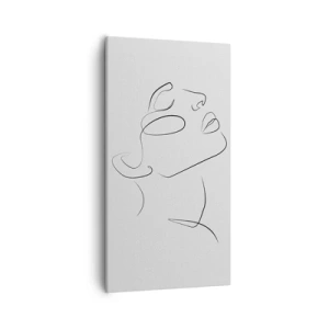 Cuadro sobre lienzo - Impresión de Imagen - Meandros de un sueño - 55x100 cm