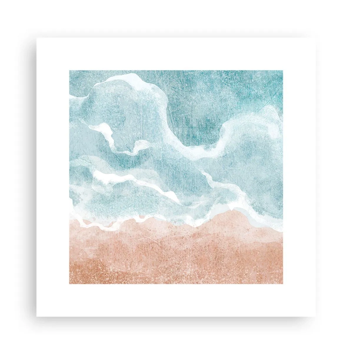 Póster - Abstracción de nubes - 30x30 cm