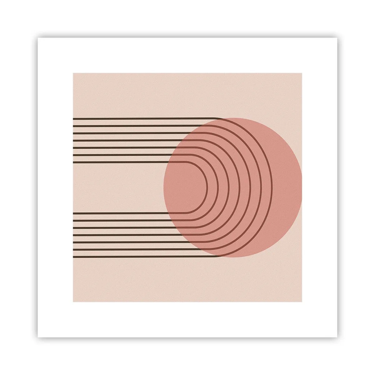 Póster - Atracción irresistible - 30x30 cm