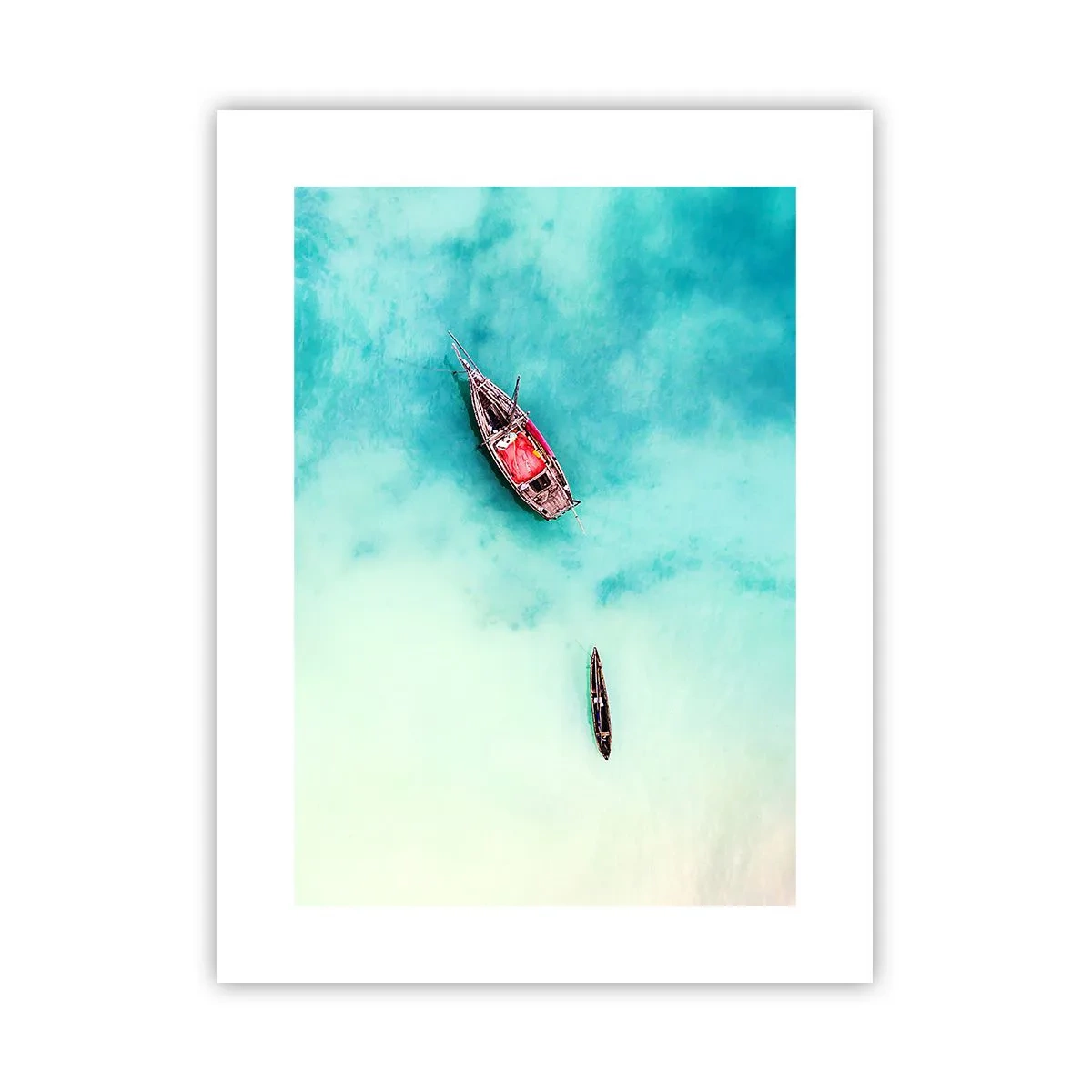 Póster - Porque en las playas de Zanzíbar, cuando las aguas se desbordan... - 30x40 cm