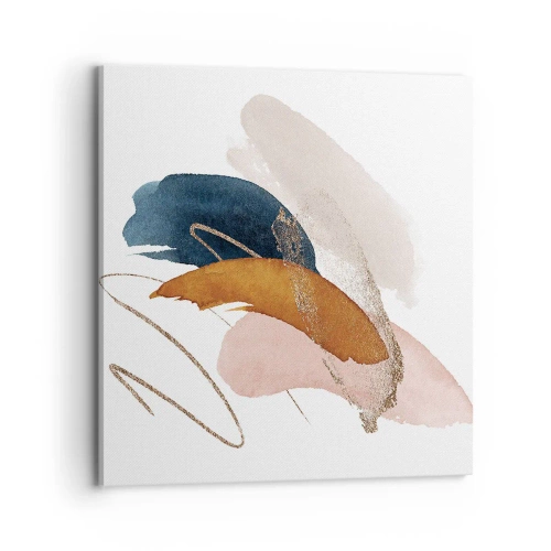 Cuadro sobre lienzo - Impresión de Imagen - Composición alada - 70x70 cm