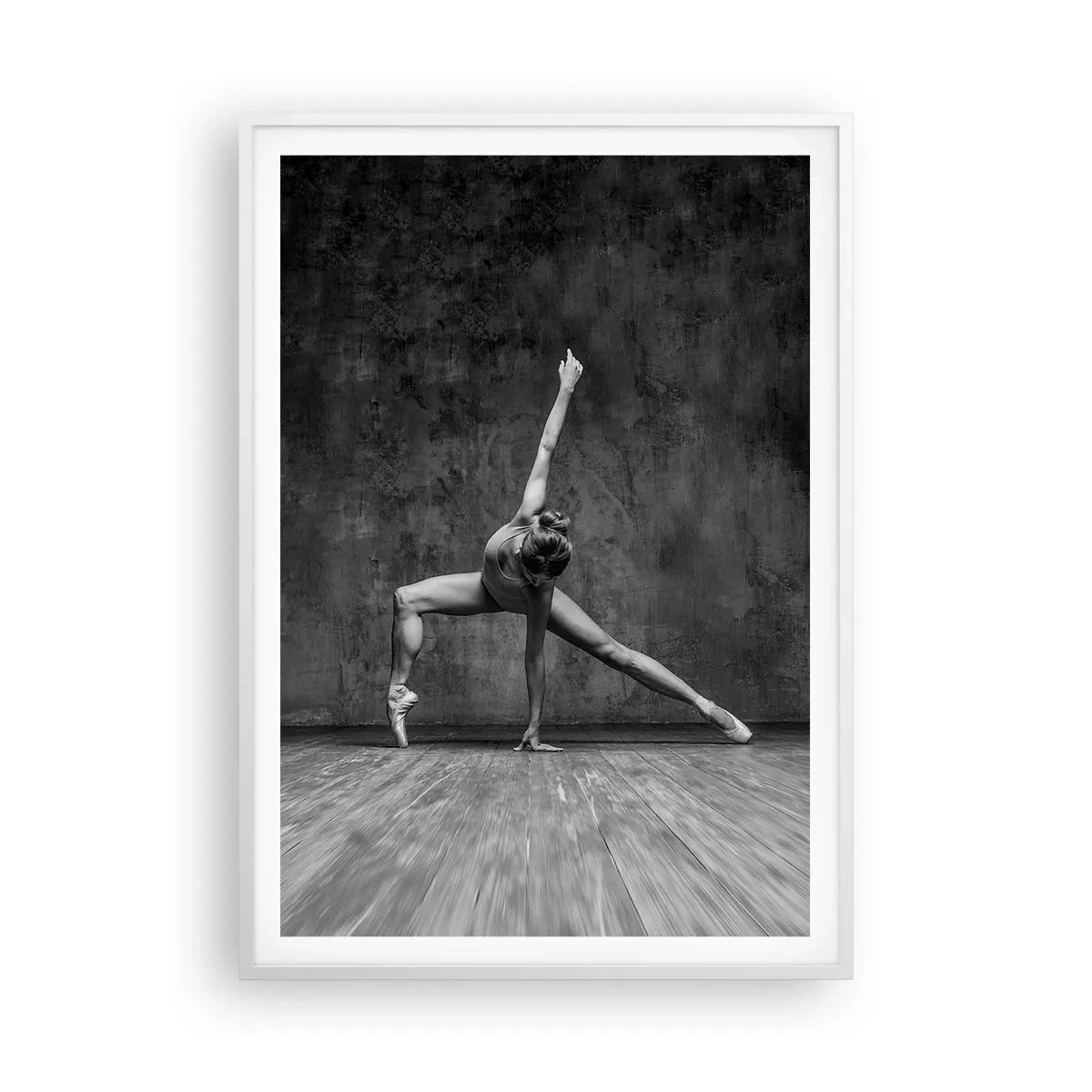 Póster en marco blanco - Equilibrio perfecto - 70x100 cm