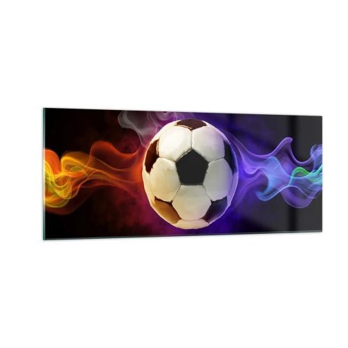 Cuadro sobre vidrio - Impresiones sobre Vidrio - El poder mágico del juego - 100x40 cm