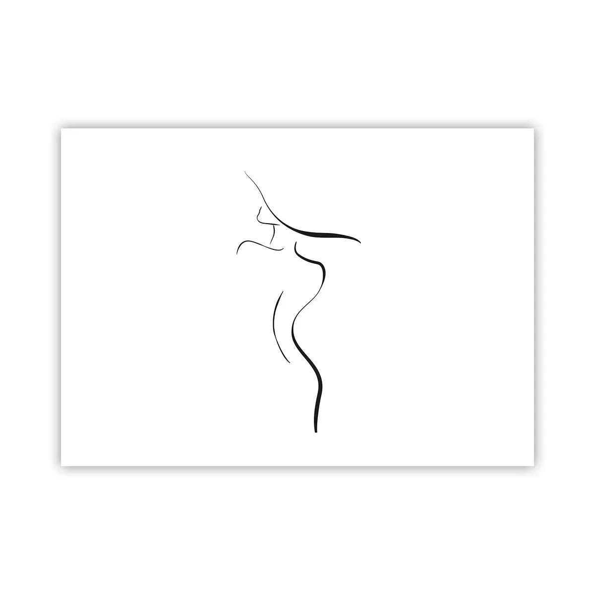 Póster - Escurridiza como una ola - 70x50 cm