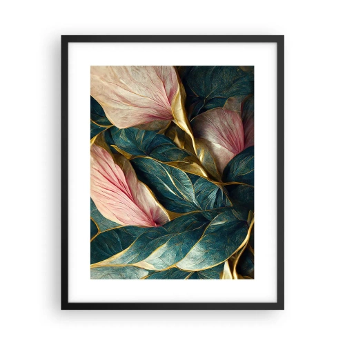 Póster en marco negro - Elegancia y estilo naturales - 40x50 cm