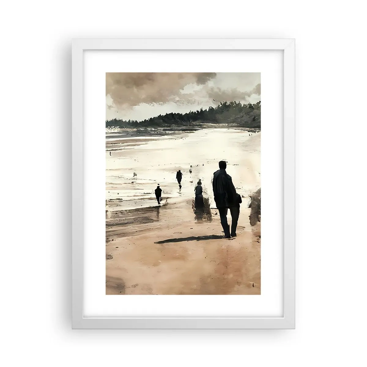 Póster en marco blanco - Un sueño evocado - 30x40 cm