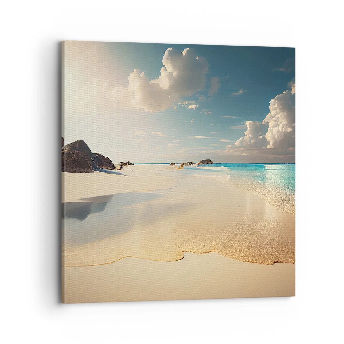 Cuadro sobre lienzo - Impresión de Imagen - Un día de ensueño - 70x70 cm