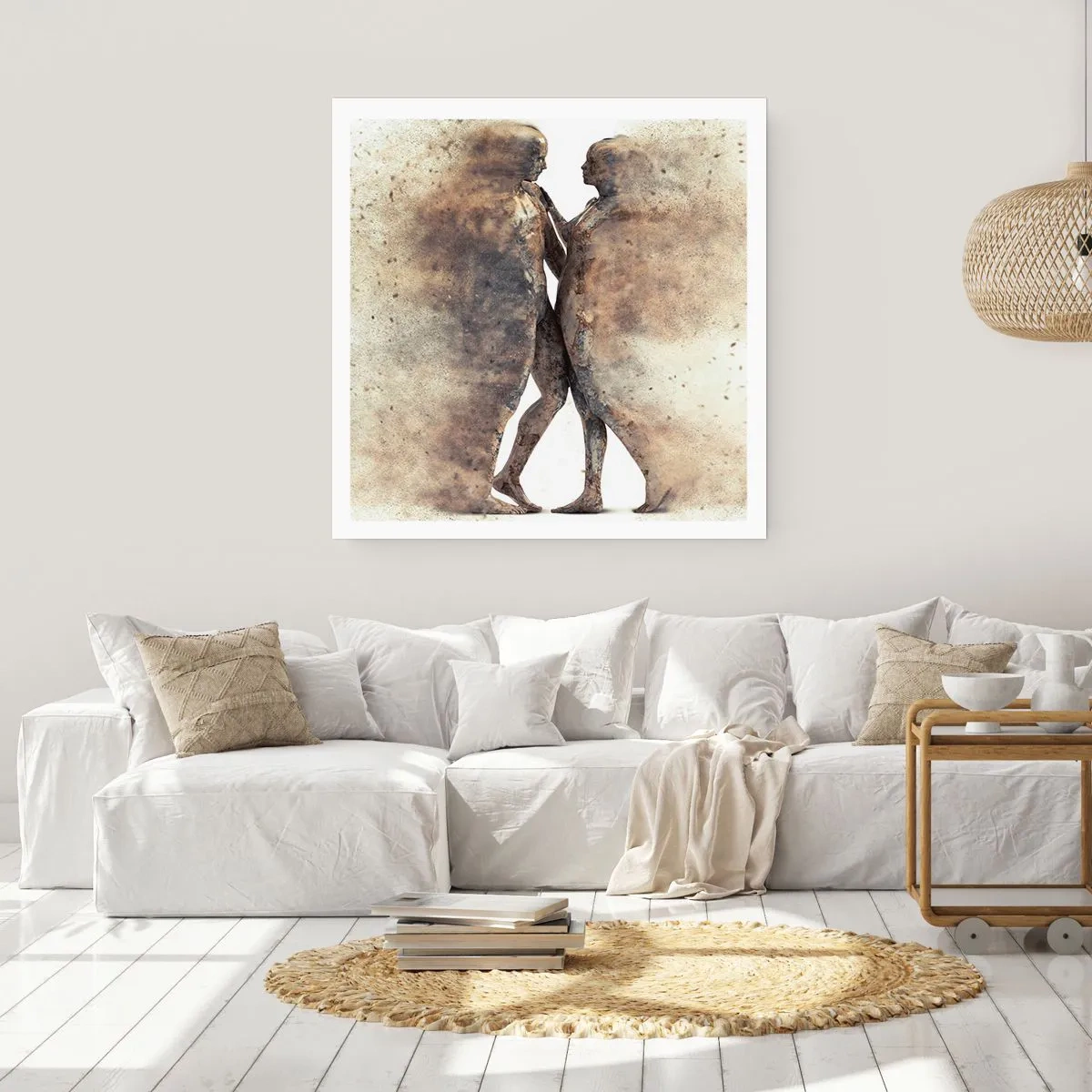 Póster - Del polvo resurgieron para amar - 50x50 cm