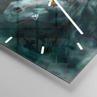 Esfera sin numeración, con rayas