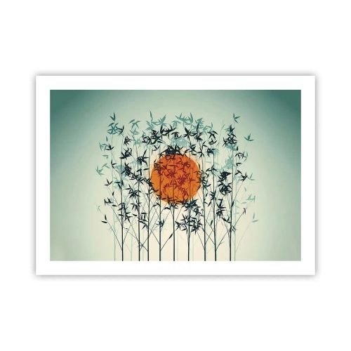 Póster - El sol de Japón - 70x50 cm