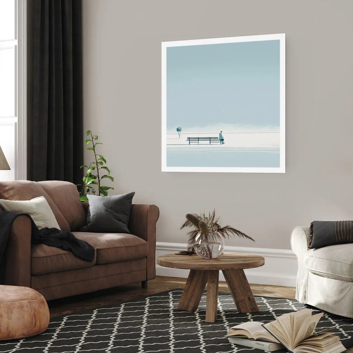 Póster - Sí, estoy esperando - 40x40 cm