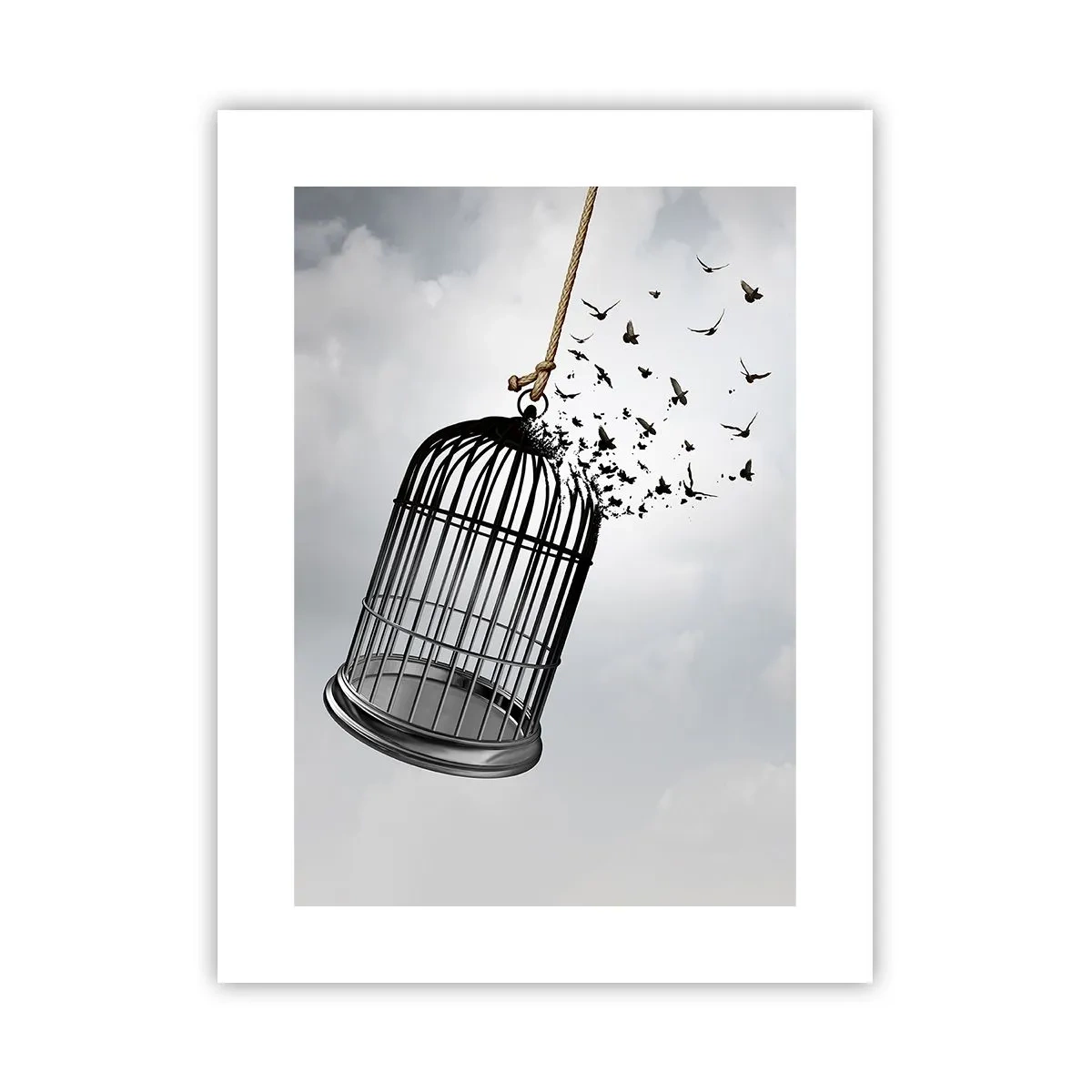 Póster - Fe... Esperanza... ¡Libertad! - 30x40 cm