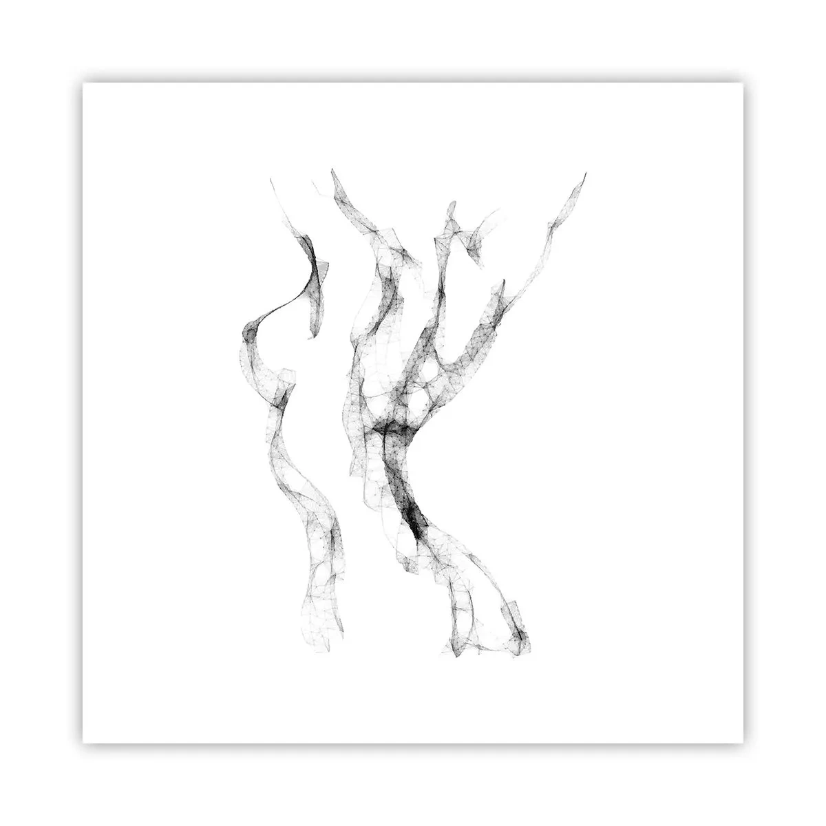 Póster - Hermosa y fuerte - 50x50 cm