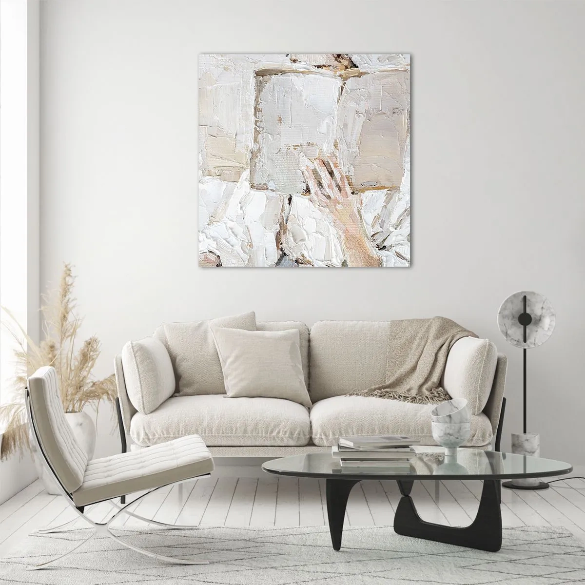 Cuadro sobre vidrio - Impresiones sobre Vidrio - En otro mundo - 60x60 cm