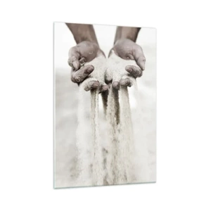 Cuadro sobre vidrio - Impresiones sobre Vidrio - Con estas manos... - 70x100 cm