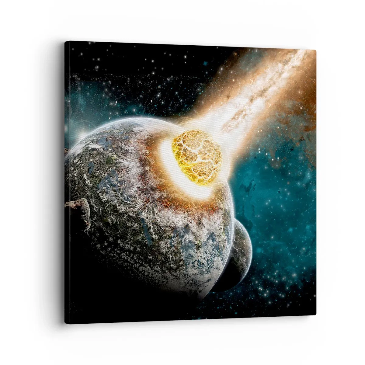 Cuadro sobre lienzo - Impresión de Imagen - ¿Condena o nacimiento? - 30x30 cm
