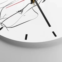 Esfera sin numeración, con rayas