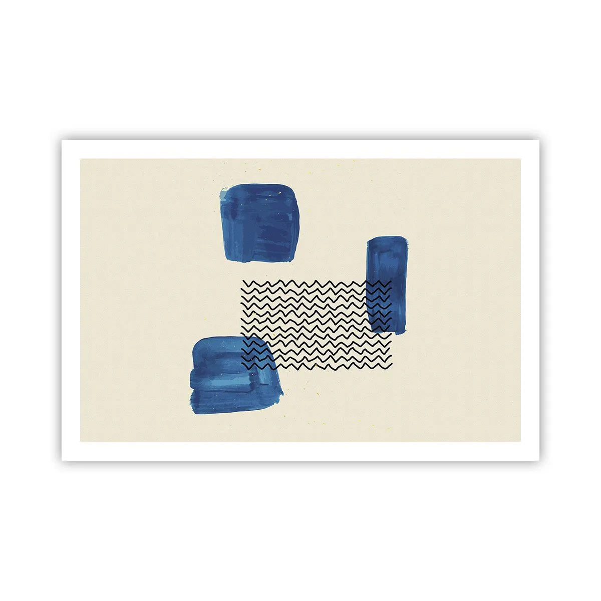 Póster - Un cuarteto abstracto - 91x61 cm