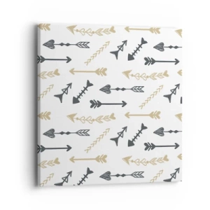 Cuadro sobre lienzo - Impresión de Imagen - El sueño de un arquero - 40x40 cm