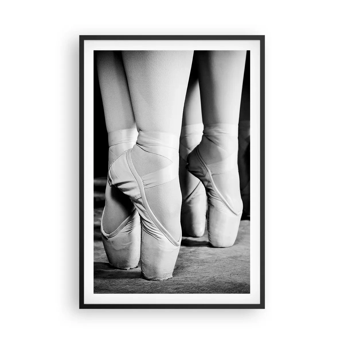 Póster en marco negro - En conjunto y al unísono - 61x91 cm