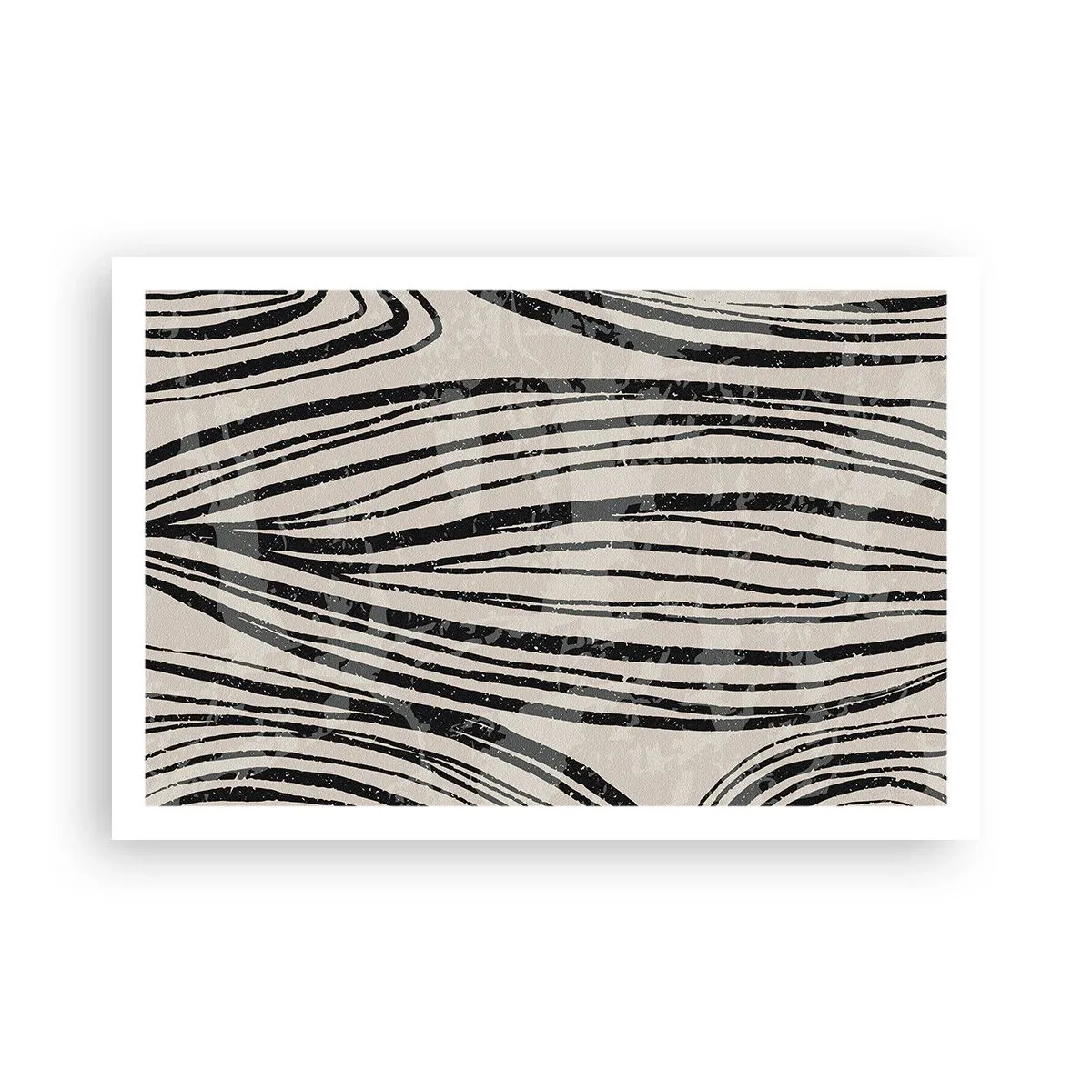 Póster - Salpicadura de líneas - 91x61 cm