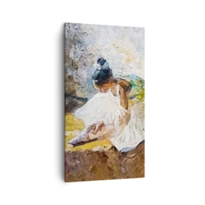 Cuadro sobre lienzo - Impresión de Imagen - De un cuadro de Degas - 45x80 cm