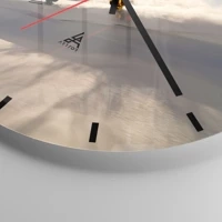 Esfera sin numeración, con rayas