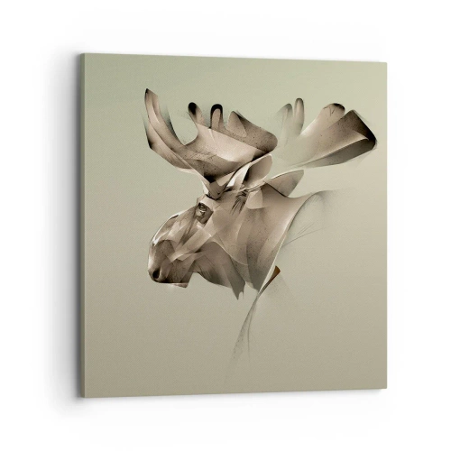 Cuadro sobre lienzo - Impresión de Imagen - El suave poder de la paz - 70x70 cm