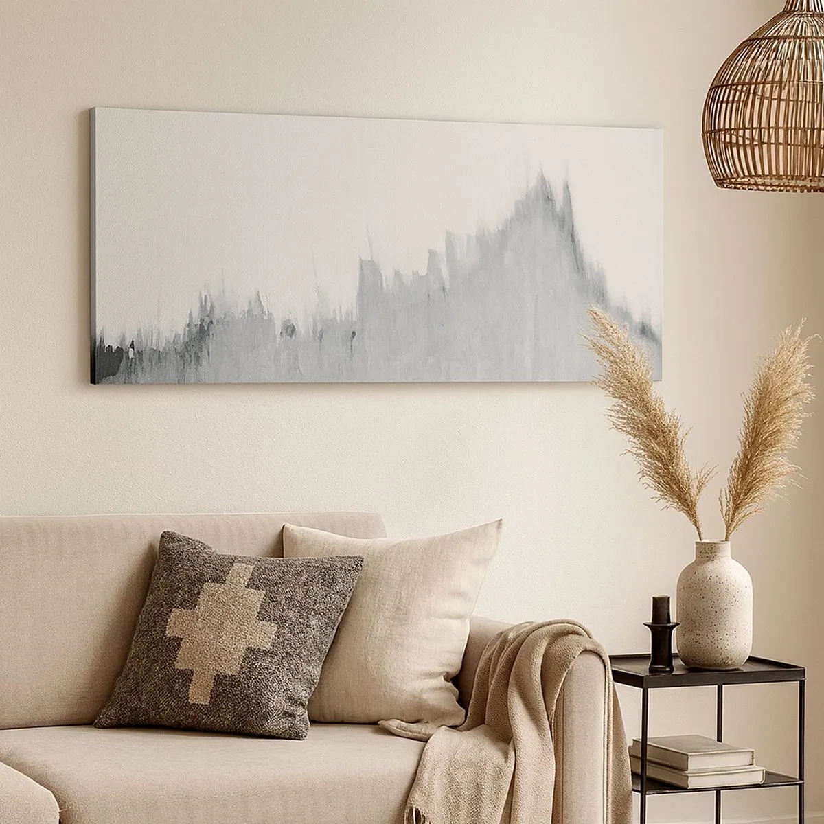 Cuadro sobre lienzo - Impresión de Imagen - Una señal misteriosa - 100x40 cm