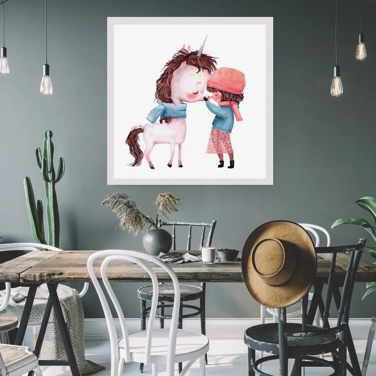 Póster - Un cuento de invierno - 60x60 cm