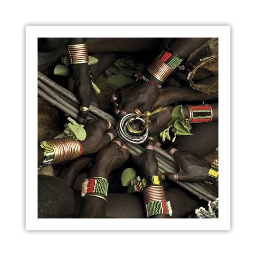 Póster - Estamos juntos - 60x60 cm