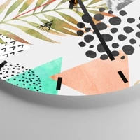 Esfera sin numeración, con rayas