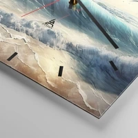 Esfera sin numeración, con rayas