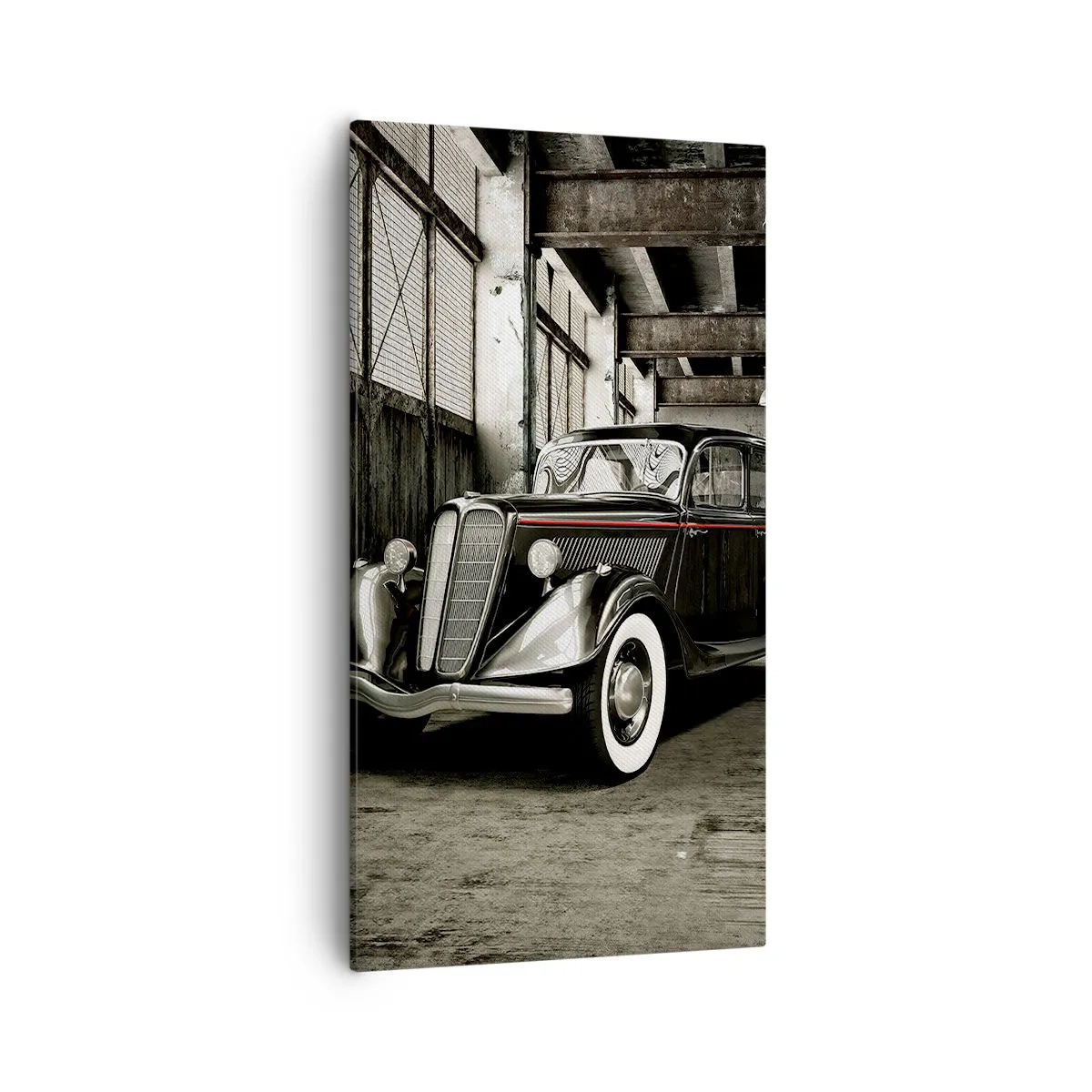 Cuadro sobre lienzo - Impresión de Imagen - La elegancia perdurable de los años 30. - 55x100 cm