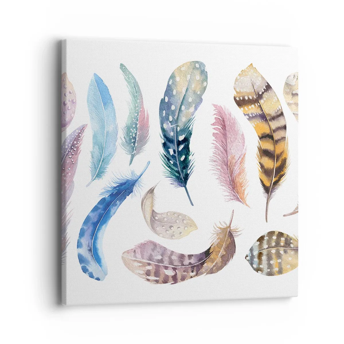 Cuadro sobre lienzo - Impresión de Imagen - Ligero, colorido y multicolor - 40x40 cm