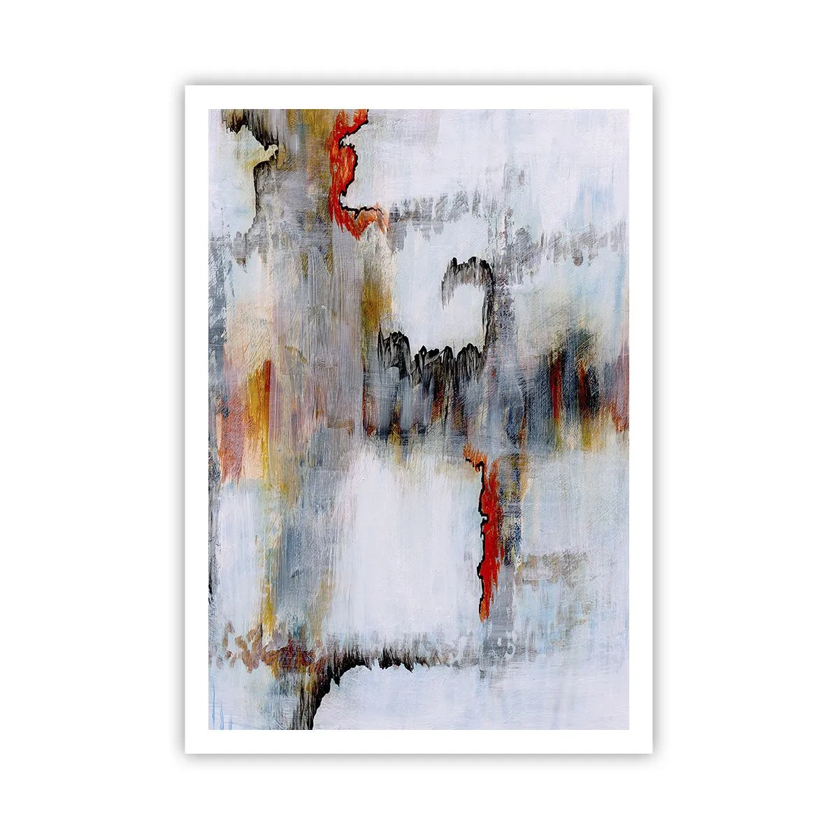 Póster - Abstracto sobre el agua - 70x100 cm