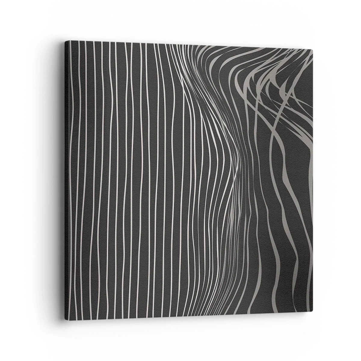 Cuadro sobre lienzo - Impresión de Imagen - Ritmo y acento - 40x40 cm