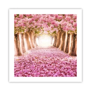 Póster - El camino al paraíso - 50x50 cm