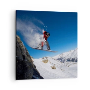 Cuadro sobre lienzo - Impresión de Imagen - Y te convertiste en parte del lugar - 60x60 cm