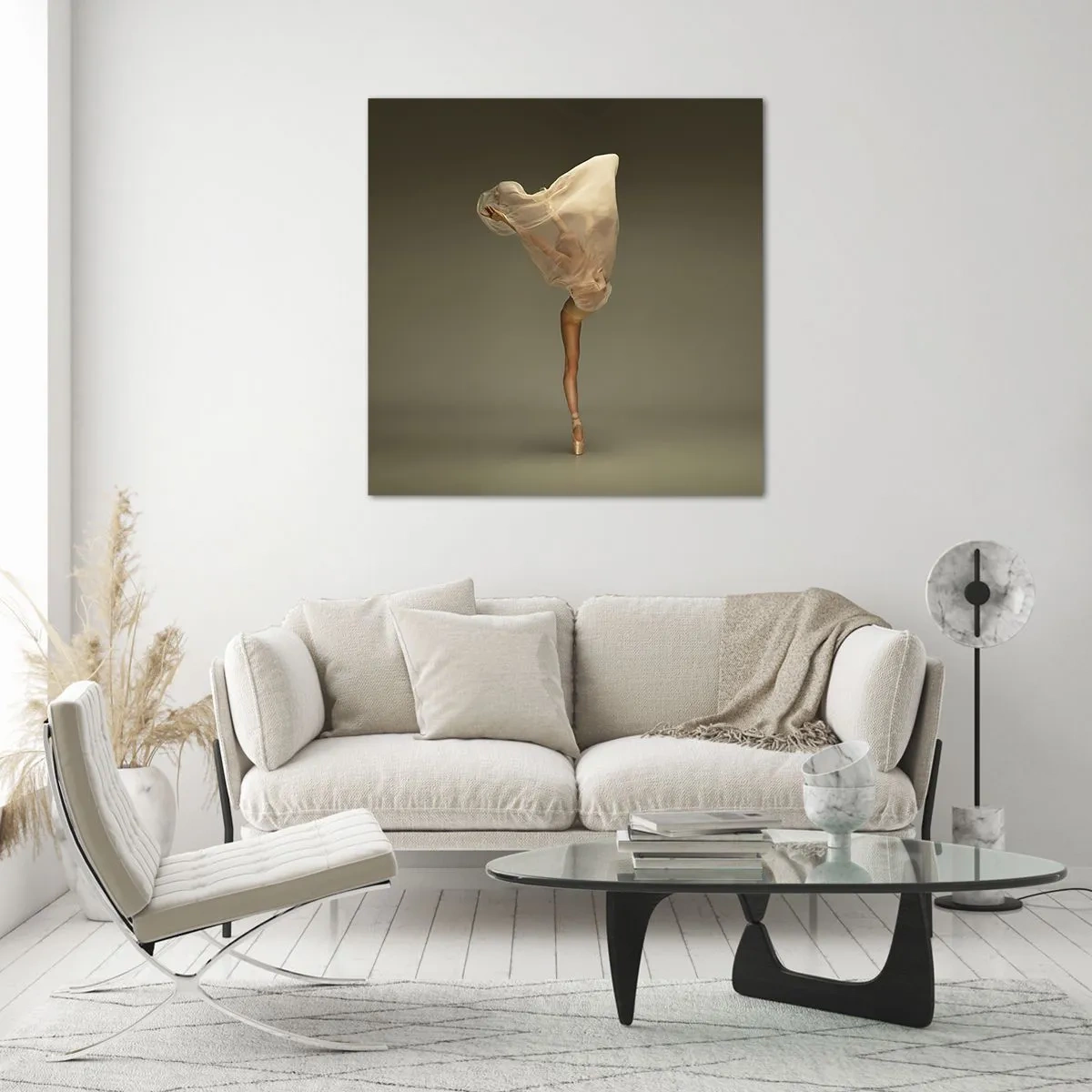 Cuadro sobre vidrio - Impresiones sobre Vidrio - A punto de volar - 40x40 cm