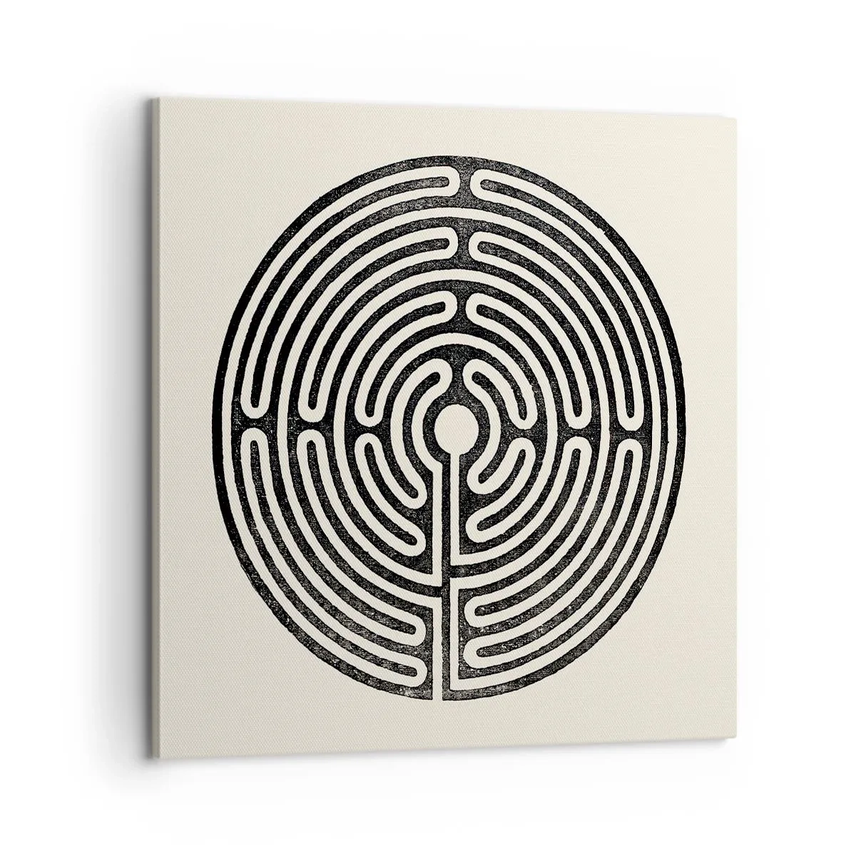 Cuadro sobre lienzo - Impresión de Imagen - Orden misterioso - 60x60 cm