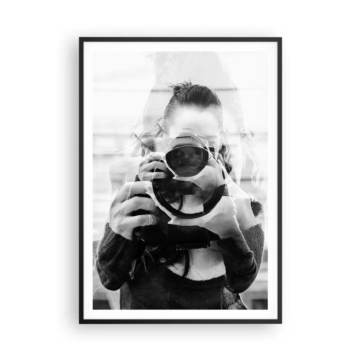 Póster en marco negro - Creador y creación - 70x100 cm